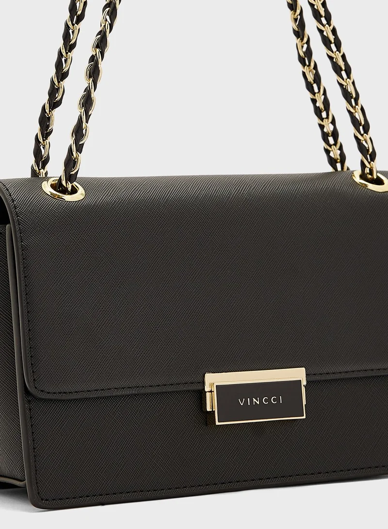 Vincci Flap Over Crossbody