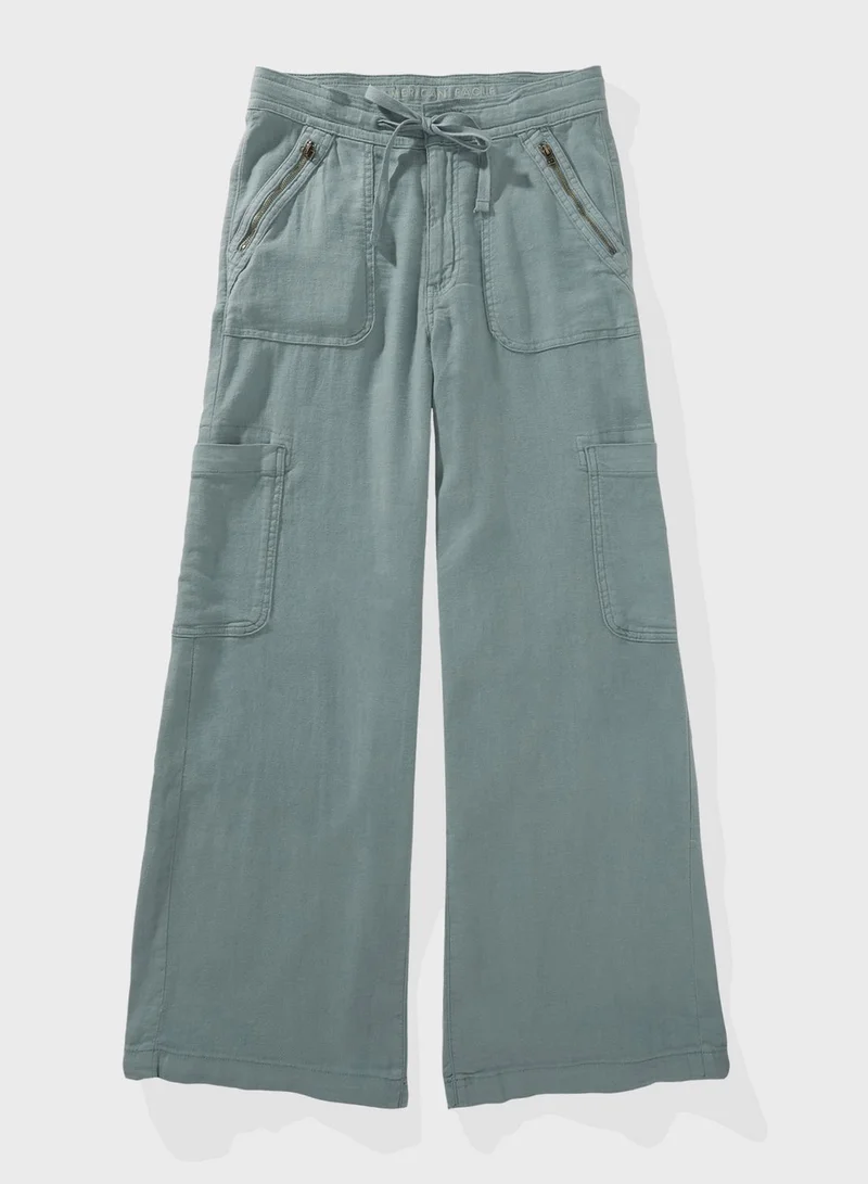American Eagle High Waist Cargo Pants