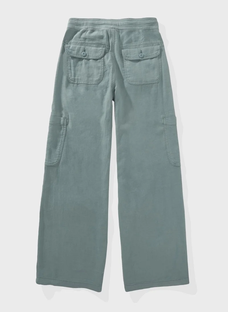 American Eagle High Waist Cargo Pants
