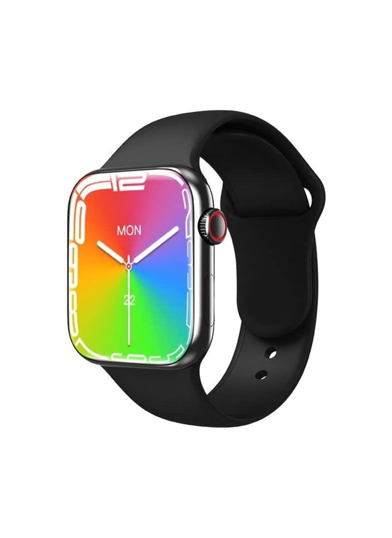 CCIT - CT9 MAX Smart Watch with NFC Technology, Bluetooth, Blood Pressure Measurement, Heart Rate - Black - Image 1