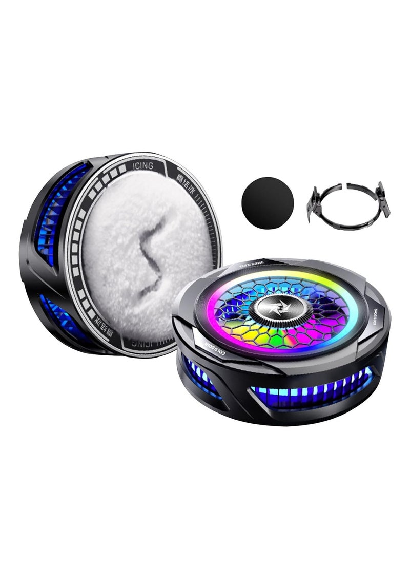 Raxoom Phone Cooler, Mobile Cooler With Digital Display Gaming Cooler, Portable Mobile Cooler For Gaming Phone Cooler Gaming Fan Cooling Fan For Mobile  - Image 1