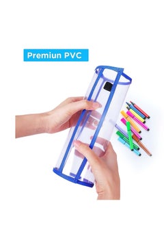 Y&D Dry-Erase Pockets, Clear Reusable Plastic Sleeves Assorted Colors Special Design Waterproof Pocket for Classroom, School, Office, Home Teachers, Students, Home, Offices and More  - Image 2