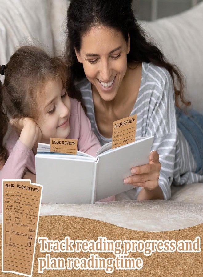 فاكتو مجموعة فواصل كتب ملونة من فاسيتو، 240 قطعة، لتسجيل صفحات القراءة في المدرسة، هدية لمحبي الكتب، أداة لتتبع صفحات القراءة للطلاب والمعلمين والنساء (ورق كرافت). - Image 4
