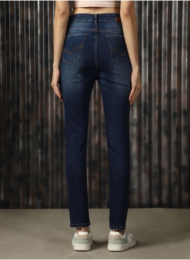 HIGH STAR Women Comfort Skinny Fit High-Rise Light Fade Stretchable Jeans  - Image 5