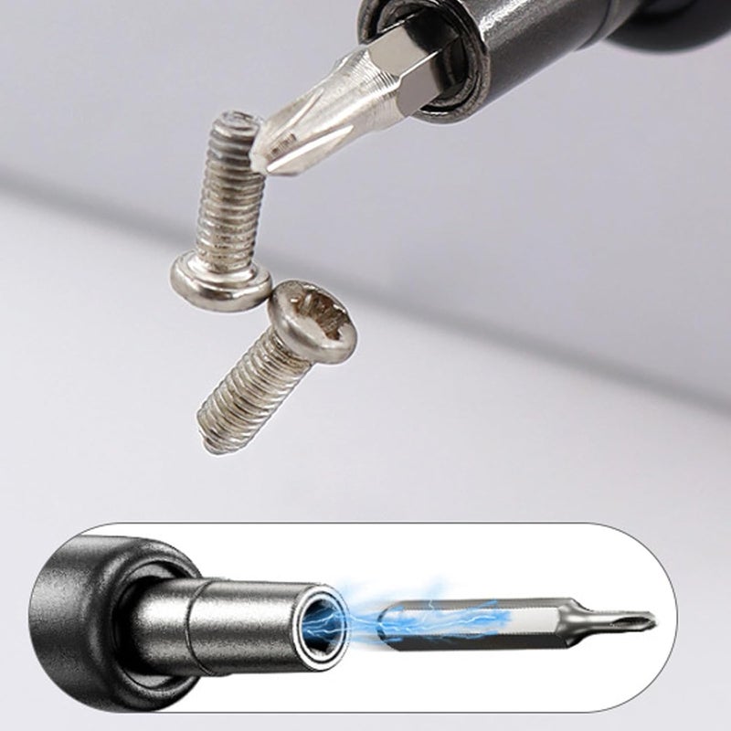 38 in 1 Rechargeable Cordless Electric Screwdriver Set Precise Power Tool Drill for Computer Repair - Image 4