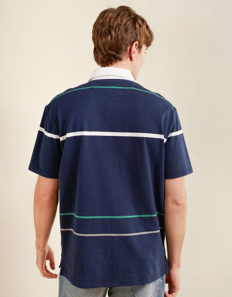 American Eagle AE Standard Fit Rugby Shirt