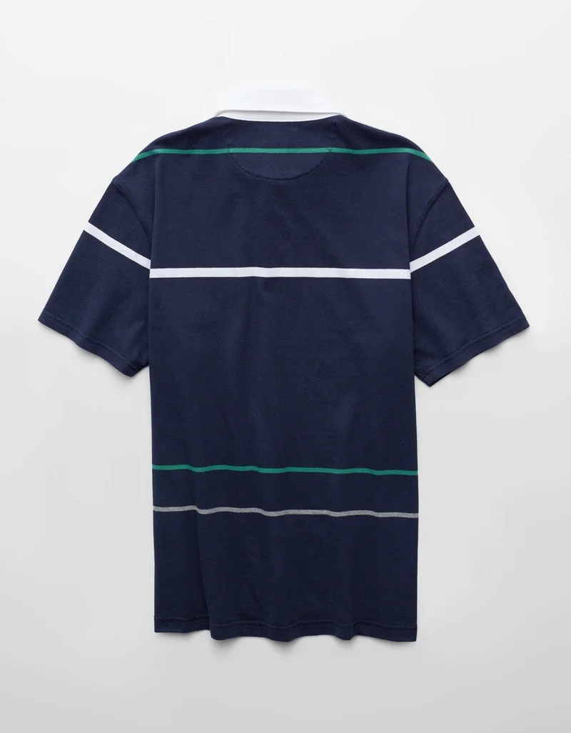 American Eagle  AE Standard Fit Rugby Shirt for Men | Best Price UAE