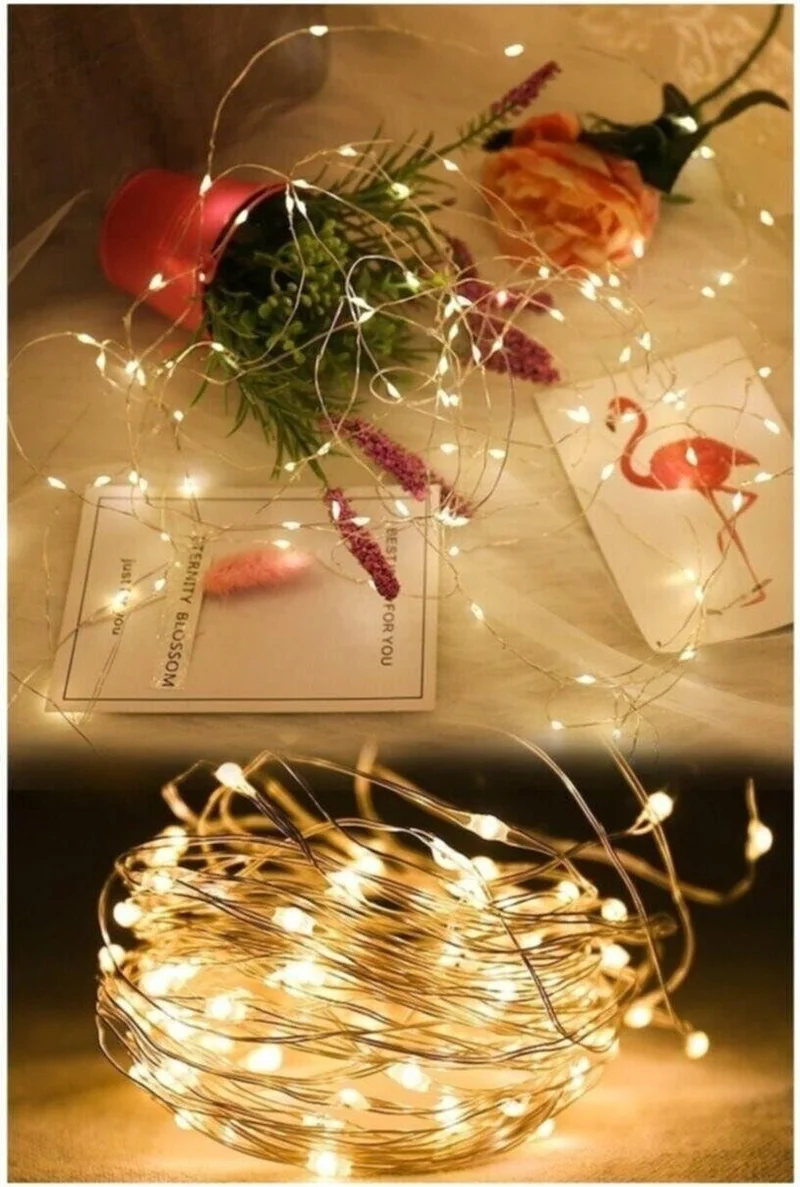 Pikas 10 Meters USB Controlled Fairy LED 8 Animated Rbg Kg-3