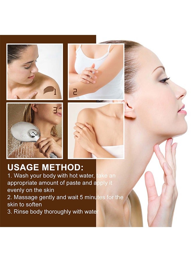 OceAura Zawina Morocco Black Beldi Soap, Black Soap with Argan and Rose, Zawina Morocco Body Scrub, Body Exfoliator Scrub, Moroccan Black Soap with Organic Argan, Beldi Soap, Black Moroccan Soap - Image 3