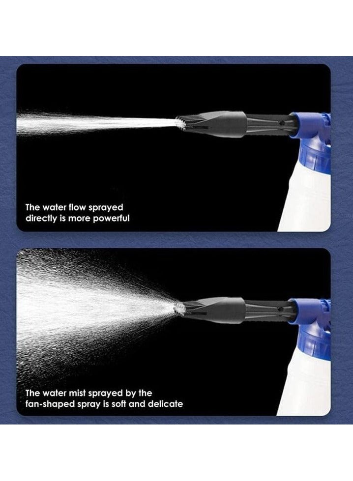 انخفاض ضغط المياه بندقية رغوة وعاء قابل للتعديل فوهة رش غلاية غسيل السيارات حاوية الصابون مع مقبض - Image 5