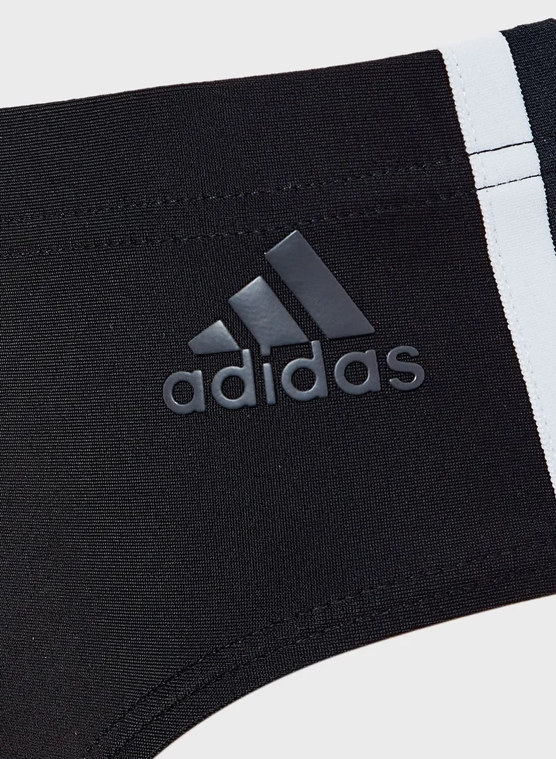 Adidas 3 Stripe Swimming Shorts