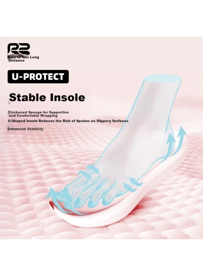 R2 Real Run Cloud Fleece Year Of The Horse Running Shoes Men's Shock Absorption Sports Shoes Cushioned Warm Non-slip Outdoor Shoes Women's - Image 2