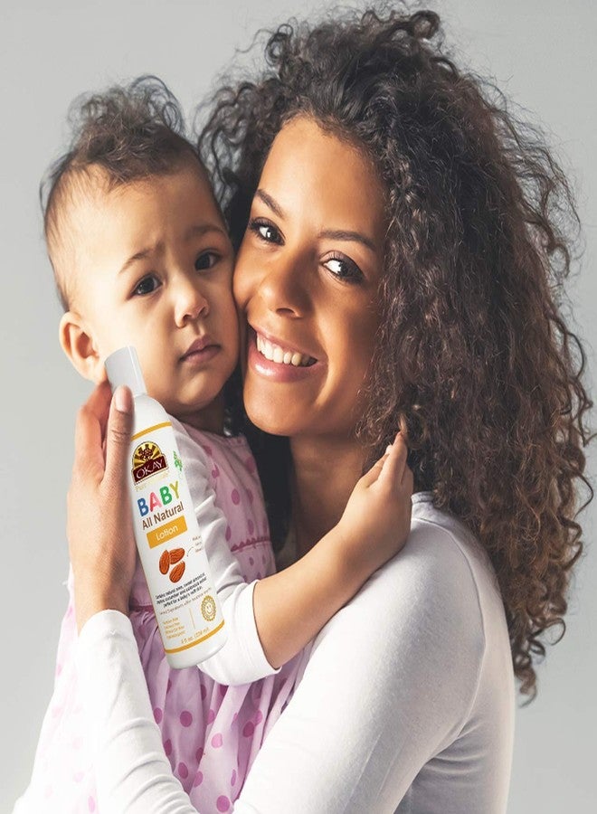 OKAY- BABY LOTION Natural Almond 8oz / 236ml - Image 3