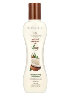 BIOSILK Silk Therapy® with Natural Coconut Oil Moisturizing Conditioner 5.64 fl oz (167 ml) 
