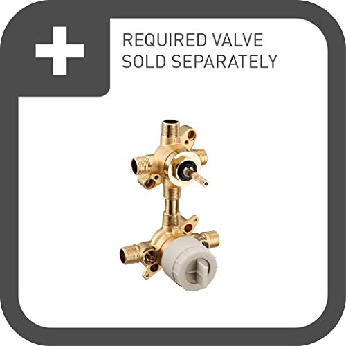 Moen UTS3311BL Arris MCORE 3Series 2Handle Shower Trim with Integrated Transfer Valve Valve Required Matte Black - Image 3