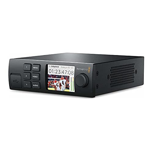 Blackmagic Design 003376 Converter Accessories Teranex Mini Rack Smart Panel Color LCD Screen - Image 1