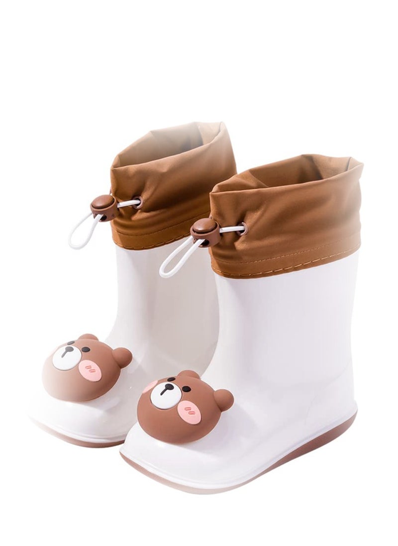 SYOSI - Rain Boots for kids Wellies-Boys And Girls Wellington Lightweight Outdoor Shoes, 3D Printed Pattern Toddle, Rubber Animal - Image 1