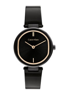 CALVIN KLEIN Women's Analog Round Shape Stainless Steel Wrist Watch 25200310 - 30 Mm  - Image 1