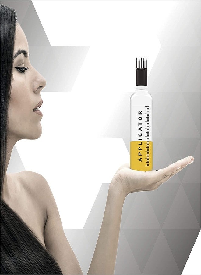 LUXURIA Hair Oil/Hair Dyeing Coloring Applicator Bottles Root Comb Applicator Bottle Dispenser with Comb Salon Hair Tools (200 ML) - Image 1