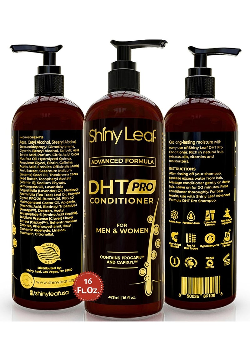 Shiny Leaf Shiny Leaf DHT Pro Conditioner - Advanced Formula with Procapil and Capixyl, DHT Blockers and Natural Extracts, Hair Loss Conditioner For Women And Men, 16 Fl. Oz  - Image 1