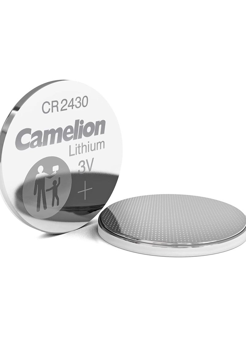 Camelion Camelion 2430 3V CR Lithium Coin Battery for Medical and Fitness Devices, Watches, and More  - Image 2