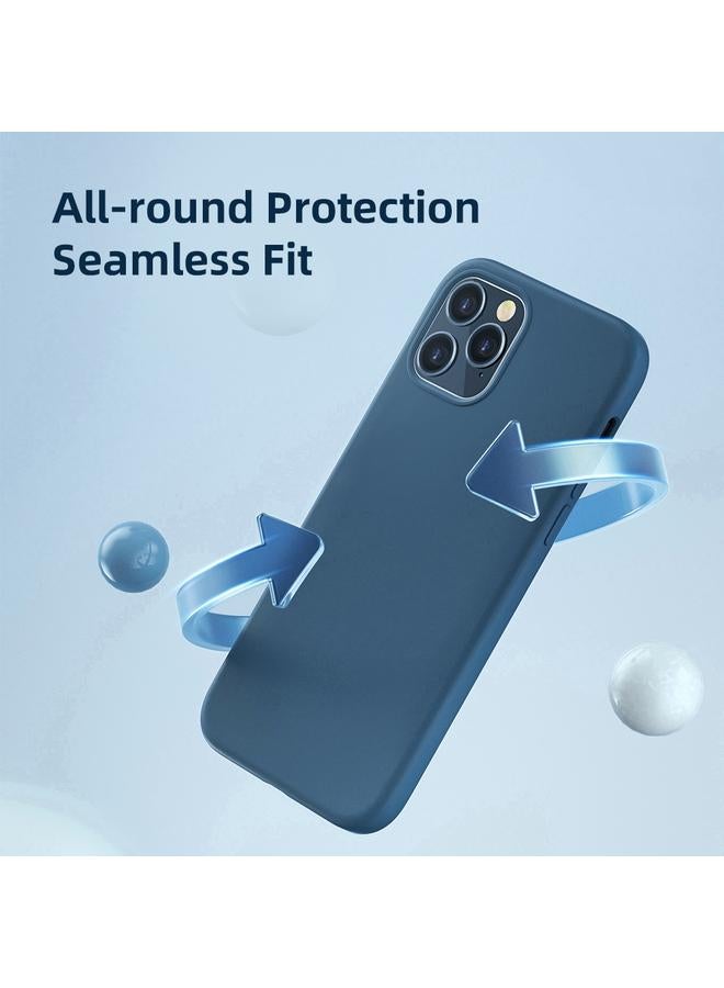 روك جراب لهاتف iPhone 12 Pro Max، جراب واقٍ من السيليكون السائل المقاوم للصدمات - Image 4