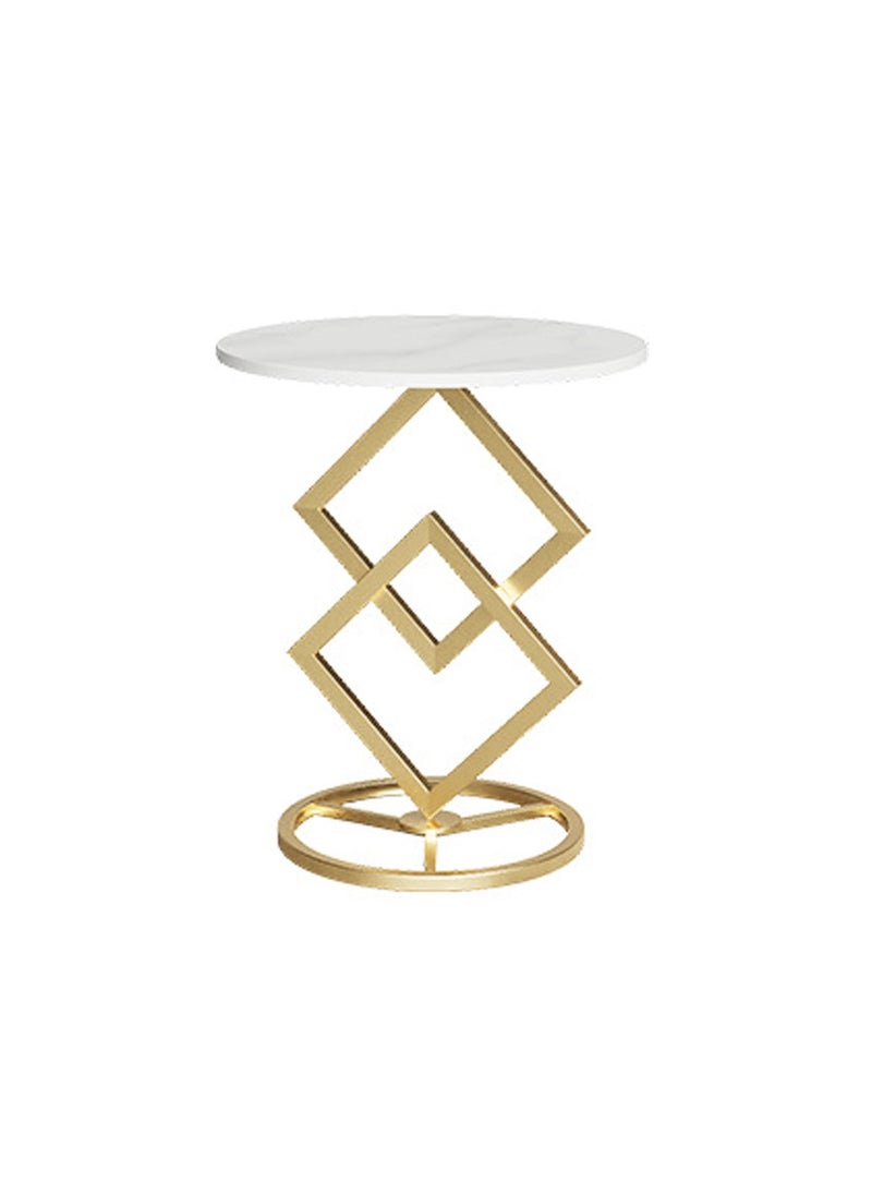 Sharpdo Living Room Sofa Rock Slab Side Table Coffee Table 58*40*40CM - Image 1