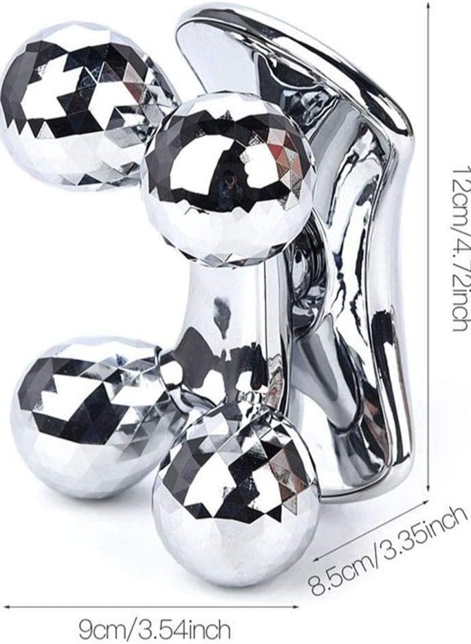 جهاز تدليك يدوي رباعي الابعاد لتدليك الوجه والجسم لرفع البشرة وازالة التجاعيد والاسترخاء وشد البشرة للنساء والرجال - Image 4