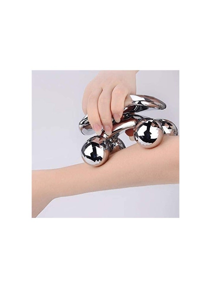 جهاز تدليك يدوي رباعي الابعاد لتدليك الوجه والجسم لرفع البشرة وازالة التجاعيد والاسترخاء وشد البشرة للنساء والرجال - Image 5