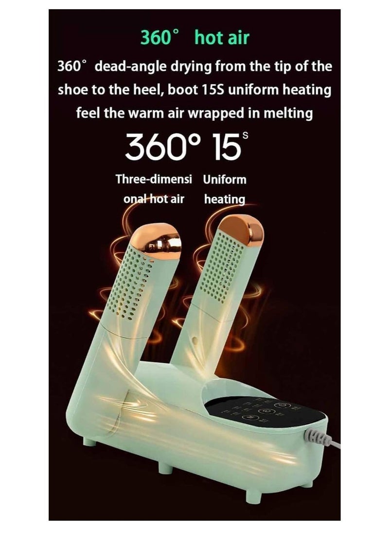 JAJEEK Ski Boots Dryer & Electric Shoe Dryer with Adjustable Drying Rack, 30/60/120/180min Timer, Glove Dryer & Boot Warmer for Sweaty Shoes, Sneakers, Winter Gear – Fast & Efficient Drying Solution  - Image 3