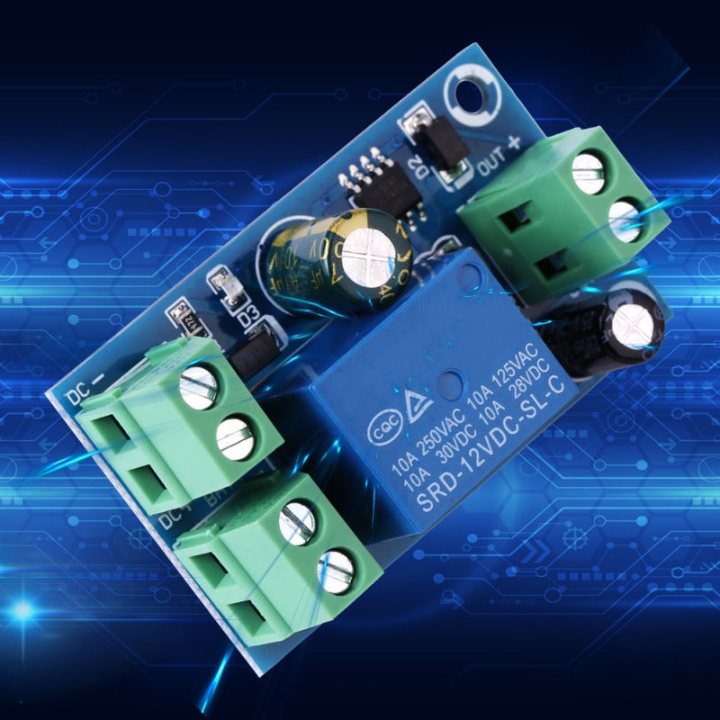 DC Power Supply 12V-48V DC Automatic Switching - Screw Terminals Battery Controller for Incubator Network Emergency Power Backup - Image 1