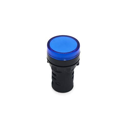 Electronicspices Electronic Spices Type of 4 Colours 22 Mm Round Plastic Single Phase Control Panel LED Indicator Light Pack of 4 - Image 5