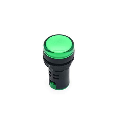 Electronicspices Electronic Spices Type of 4 Colours 22 Mm Round Plastic Single Phase Control Panel LED Indicator Light Pack of 4 - Image 4