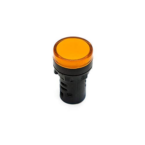 Electronicspices Electronic Spices Type of 4 Colours 22 Mm Round Plastic Single Phase Control Panel LED Indicator Light Pack of 4 - Image 3