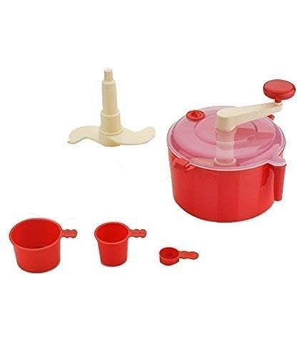 PEPONZ Atta Dough Kneader Maker 5 in 1 Automatic Atta Roti Dough Chakki Atta Maker Measuring Cups Set Bread Mixer for Home Kitchen  - Image 3