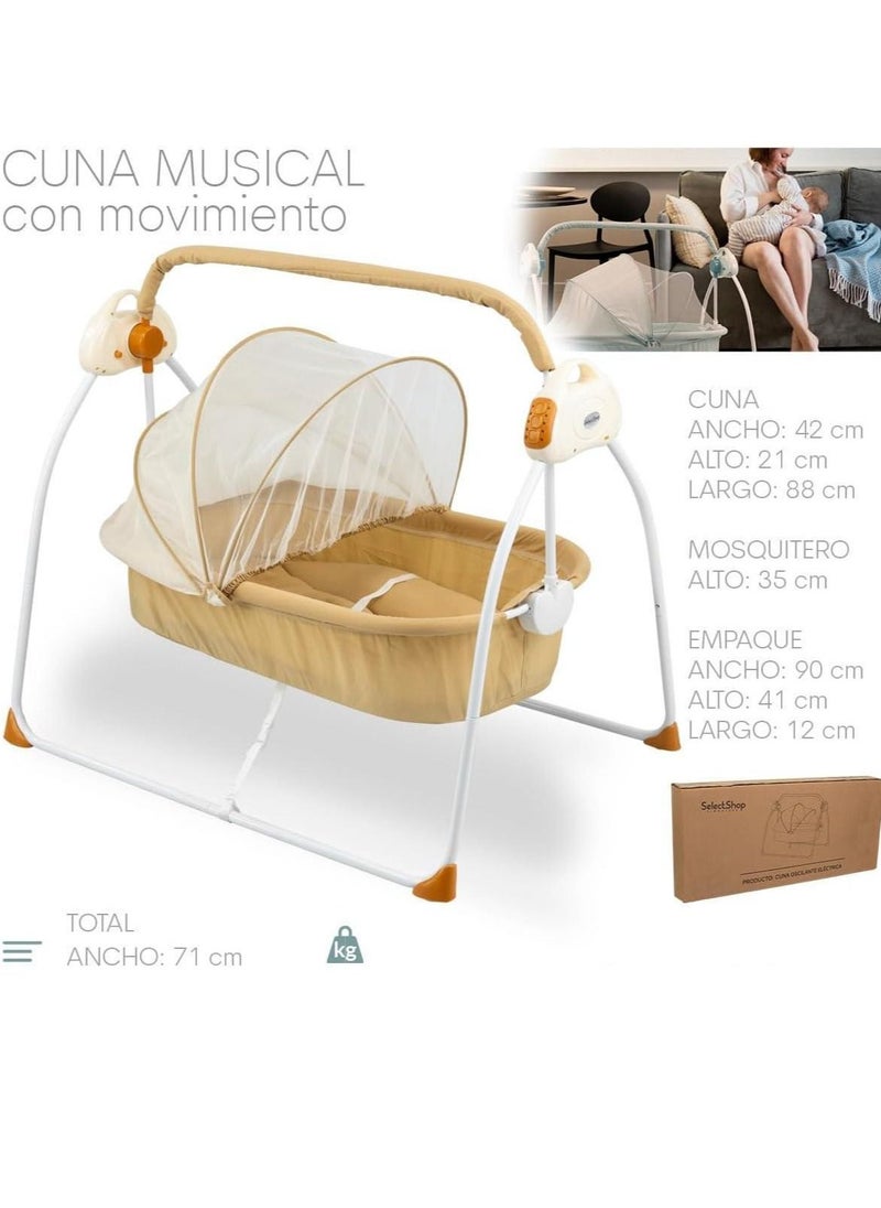 Gonice - Baby cradle, baby travel cradle, electric crib, baby machine, baby swing bed - Image 1