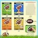 Leetous Football Valentines Day Cards Gifts for Kids Class 24 Pack Mini Foam Football Toys with Exchange Cards for Toddler Boys Girls Valentines Sport Goody Bag Stuffer School Prizes Favors for Classmates - Image 4