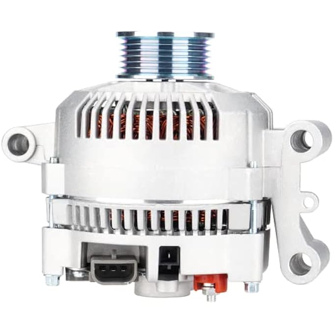 AEagle New Alternator for Ranger 1996-2005, for F150 1997-2002, Explorer 1995-2000, E150 E250 E350 Econoline Wagon, Mazda B2300 B2500 B3000 B4000 97-05, Mercury Tracer 97-98, F57U-10300-AA F57U-10300-BA - Image 1