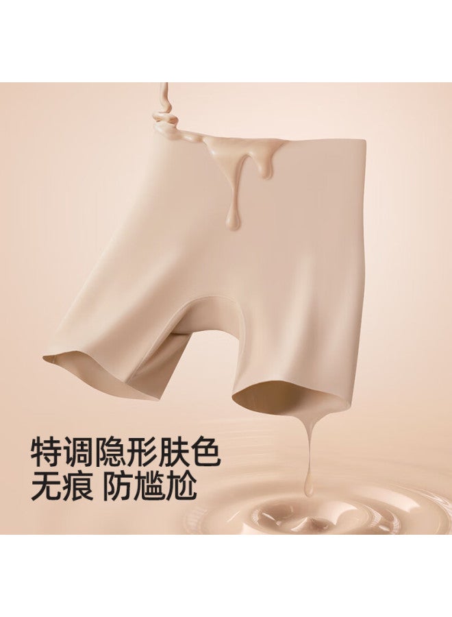 Luckmeey Seamless Safety Panties For Women, Autumn And Winter Thin Style, Tummy Control, Anti-chafing, Breathable Base Layer Shorts, Two-in Desig