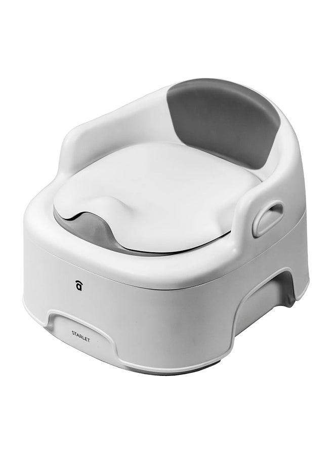 asalvo 3-In-1 Starlet Urinal Potty With Toilet Reducer And Elevator, White - Image 1