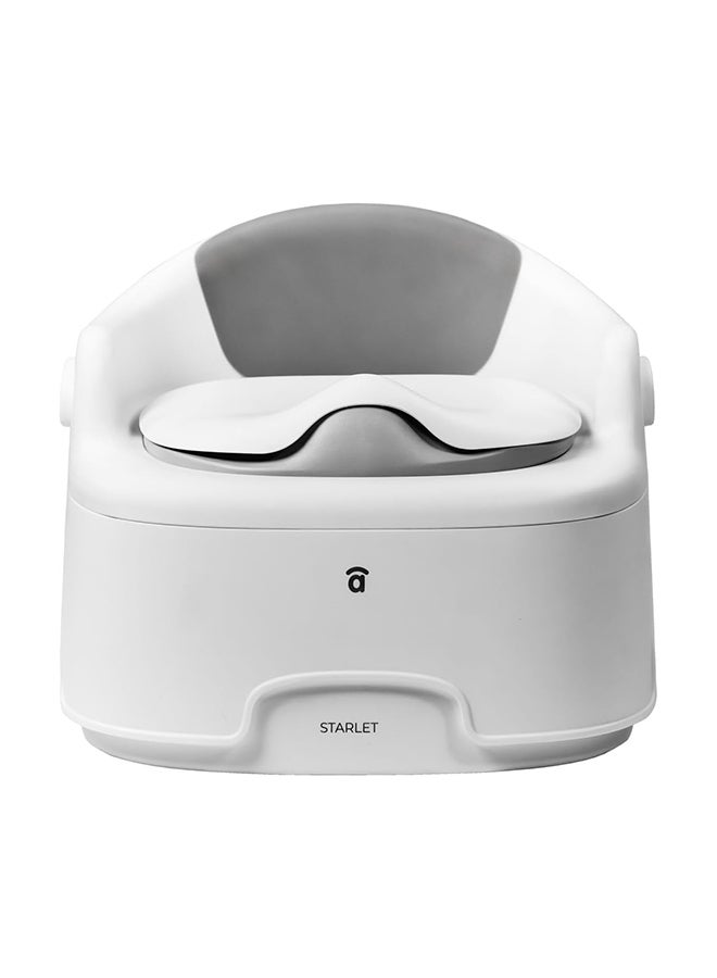 asalvo 3-In-1 Starlet Urinal Potty With Toilet Reducer And Elevator, White - Image 4