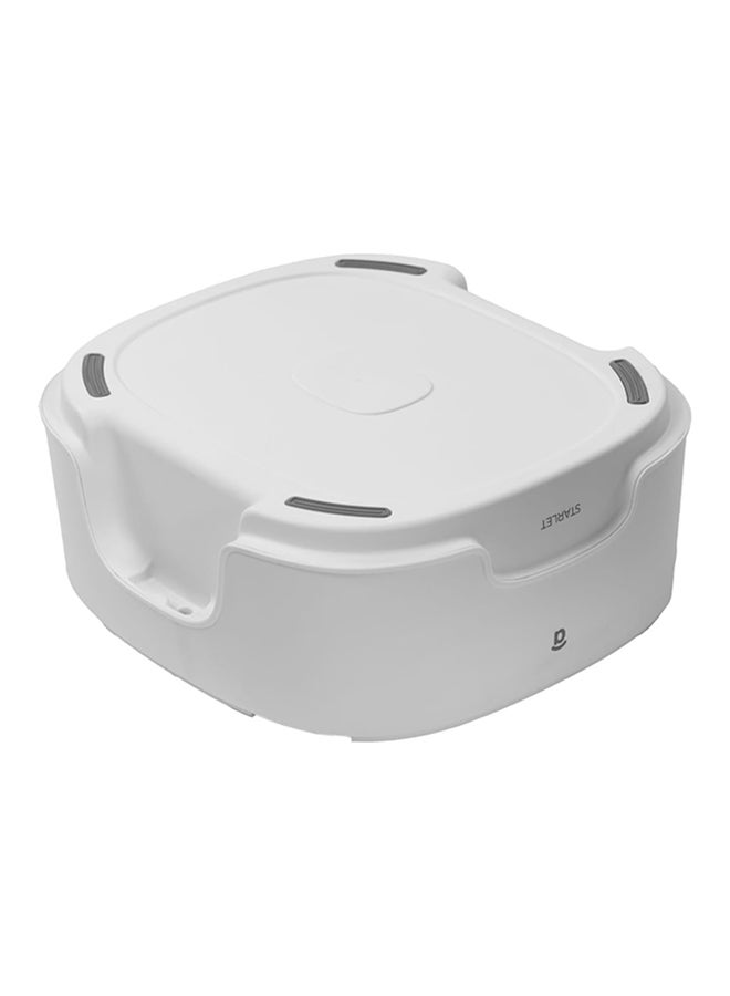asalvo 3-In-1 Starlet Urinal Potty With Toilet Reducer And Elevator, White - Image 3