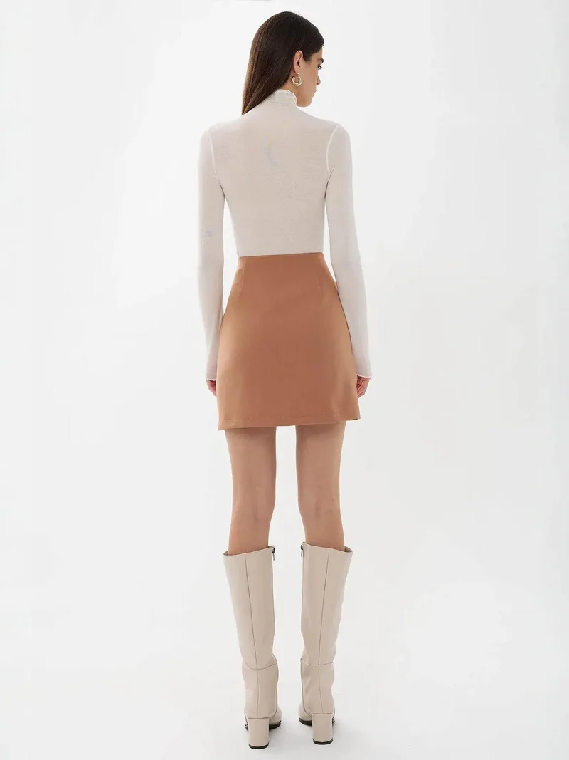 HICCUP  High-Waist Side-Slit Skirt for Women | Best Price UAE