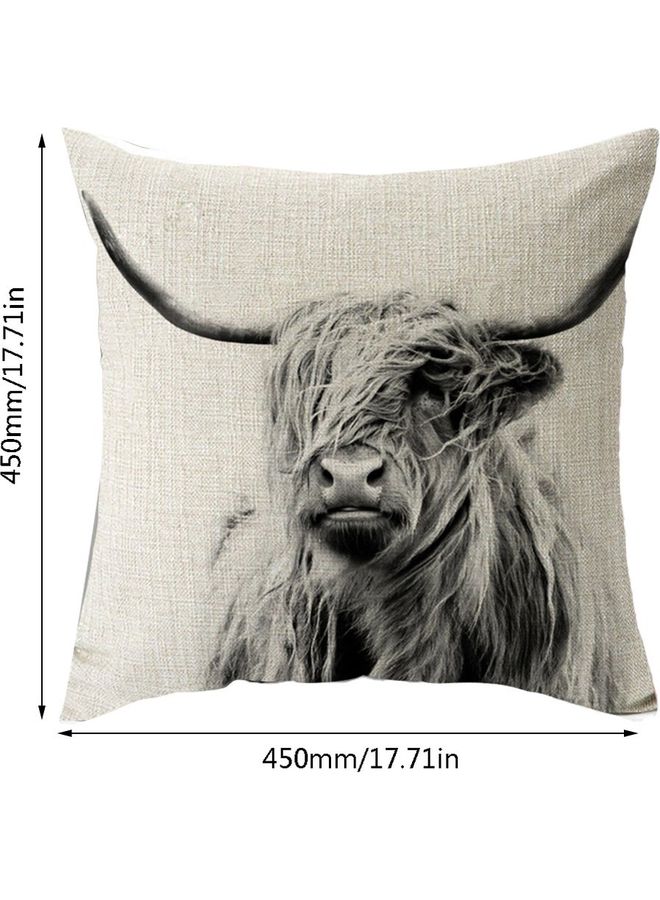 نيبمينينت غطاء وسادة ديكور عصري بطبعة حيوان لطيف متعدد الألوان - Image 2