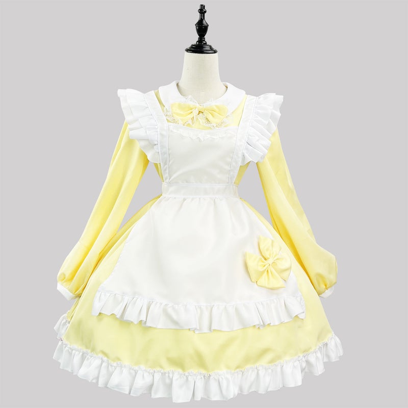 Original Super Cute Japanese Black And White Maid Suit Long-Sleeved Maid Suit Cosplay Performance Suit - Image 1