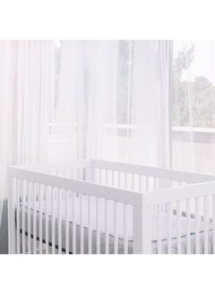 QUICKZIP QuickZip Easy Change Crib Sheet with Wraparound Total Security Base, Gray Dot  - Image 5