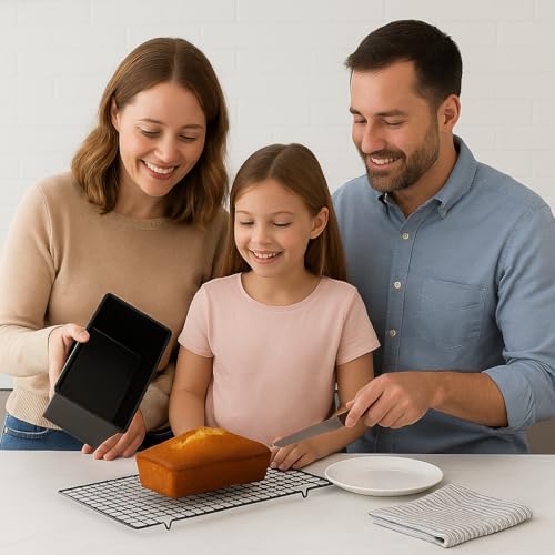 Esslly Non-Stick Bread Loaf Pan – 30cm | Durable, Scratch-Resistant, Food Grade Bakeware | Easy Release & Clean | Perfect for Homemade Bread & Cakes - Image 2