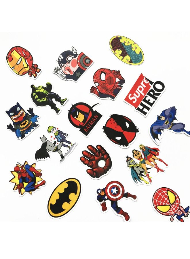 مجموعة ملصقات دودل برسومات كرتونية مارفل سوبر هيرو 50 قطعة - Image 3