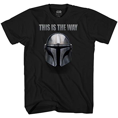 Disney Star Wars The Mandalorian This Is The Way T-Shirt(Black,X-Large) - Image 1