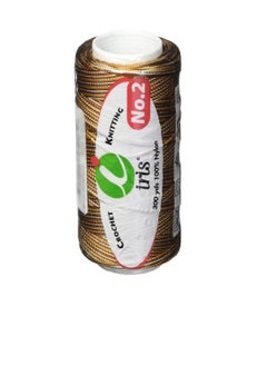 IRIS Iris Nylon Thread Size 2 Browns Print  - Image 2